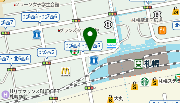 充レン カラオケ歌屋 札幌駅西口店の地図画像