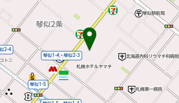 充レン カラオケ歌屋 琴似店の地図画像