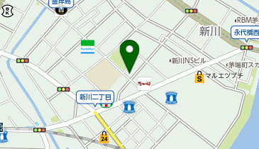 充レン 西安麺荘 秦唐記 新川本店の地図画像