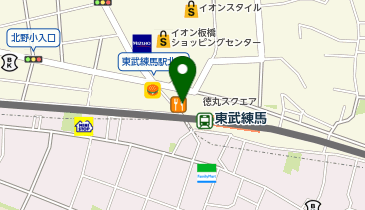 充レン 西安麺荘 秦唐記 東武練馬駅前店の地図画像