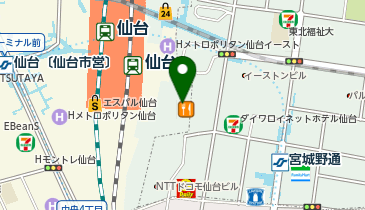 充レン ヨドバシカメラ マルチメディア仙台 3Fエレベーター乗り場付近の地図画像