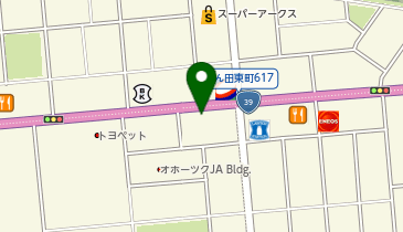 充レン サツドラ北見とん田東町店の地図画像