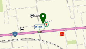 充レン サツドラ帯広西15条店の地図画像