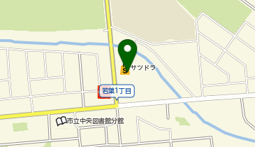充レン サツドラ北見若葉店の地図画像