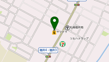 充レン サツドラ福井店の地図画像