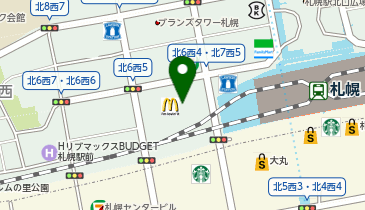 充レン ヨドバシカメラ マルチメディア札幌 入り口付近の地図画像