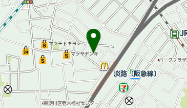 充レン ロースタビーキッチンの地図画像