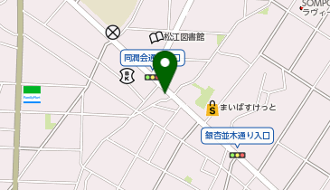 充レン Fuca Fuca松江店の地図画像