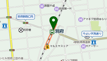 充レン えきマチ1丁目別府B-Passageの地図画像