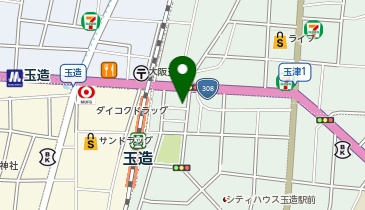 充レン Third eye(東小橋店)の地図画像
