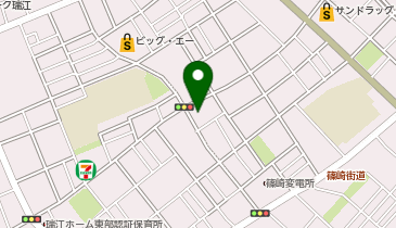 充レン NO.9コインランドリー 南篠崎店の地図画像