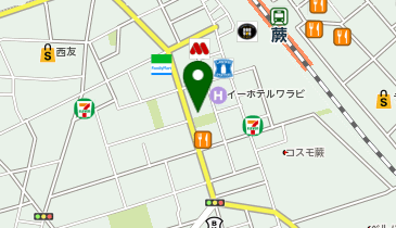 充レン クリーニングショップさくらの地図画像