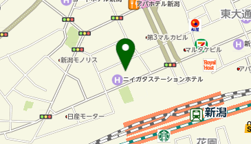 充レン ヨドバシカメラ マルチメディア新潟駅前店 1階スマホ相談コーナー前の地図画像