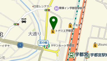 充レン ヨドバシカメラ マルチメディア宇都宮 6階エレベーター付近の地図画像