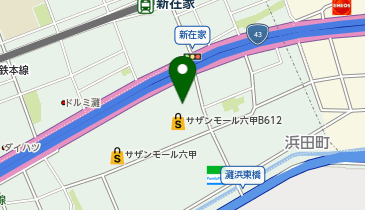 充レン JOYFIT24サザンモール六甲LITEの地図画像