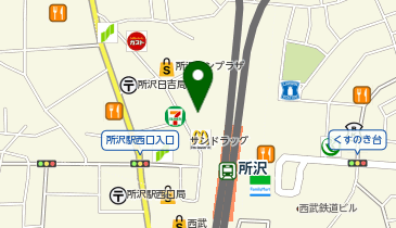 充レン POKER BAR Ace 所沢プロぺ通り店 受付カウンター付近の地図画像