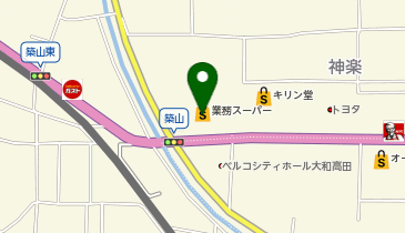 充レン 生鮮&業務スーパー ボトルワールドOK 大和高田店の地図画像