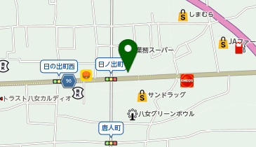 充レン 生鮮&業務スーパー ボトルワールドOK 八女本村店の地図画像