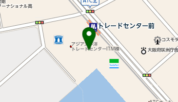 充レン 神戸気質 (コウベゴコロ) 南港ATCの地図画像