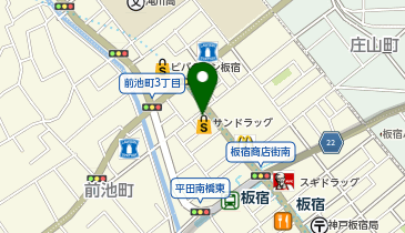 充レン 板宿店(喫茶)の地図画像
