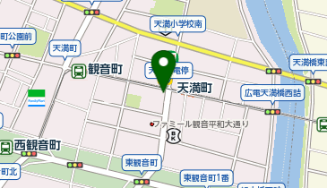 充レン ユアーズ天満店の地図画像