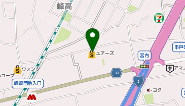 充レン ユアーズ宮内店の地図画像