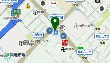 充レン 立食い寿司 政の地図画像