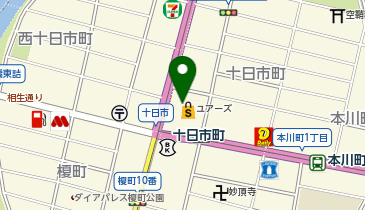 充レン ユアーズ十日市店の地図画像