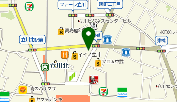 充レン アパマンショップ立川駅北口店の地図画像