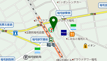充レン アパマンショップ稲毛店の地図画像