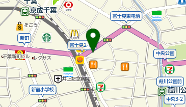 充レン アパマンショップ千葉中央店の地図画像