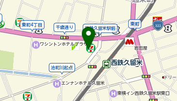 充レン アパマンショップ久留米西口店の地図画像