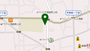 充レン タージマハルエベレスト JR高槻店の地図画像