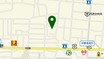 充レン 戎湯の地図画像