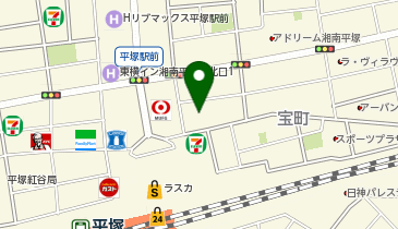 充レン G-field平塚駅前(Supported by 自遊空間)店 ビル3階エレベーター降りてすぐの地図画像