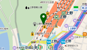 ロッカー 上野駅 改札内 不忍改札通路 不忍改札付近」(台東区