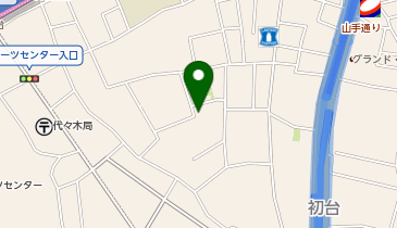 LUUP 初台2丁目」(渋谷区-キックボードシェア-〒151-0061)の地図