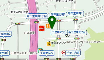 いきなりステーキ LABI千里店の地図画像