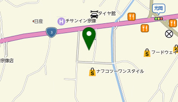 いきなりステーキ ナフコツーインワン宗像店の地図画像