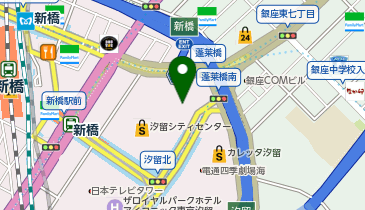 [everiwa]パナソニック汐留ビル/地下3階充電設備の地図画像