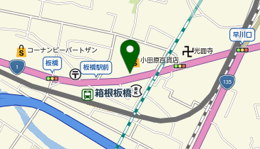 [everiwa]小田原百貨店板橋ST/小田百板橋普通充電の地図画像