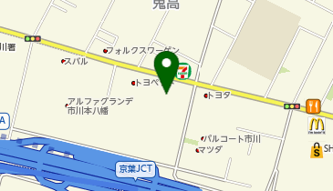 [everiwa]ホンダベルノ市川/2号機の地図画像