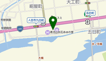 [everiwa]人吉温泉鍋屋/2号機の地図画像