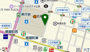 [everiwa]広島県庁外来駐車場/EV充電用充電器1の地図画像