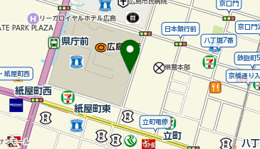 [everiwa]広島県庁外来駐車場/EV充電用充電器3の地図画像