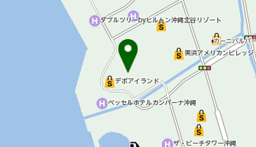 外貨両替機 SMART EXCHANGE ブルーシール デポアイランド店の地図画像