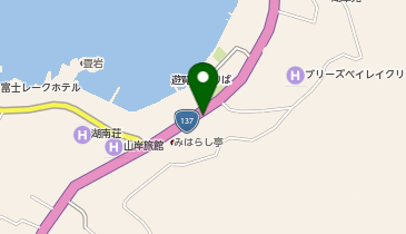 外貨両替機 SMART EXCHANGE 河口湖荘の地図画像