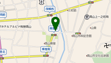 外貨両替機 SMART EXCHANGE 飛騨信用組合 本町サテライト出張所の地図画像