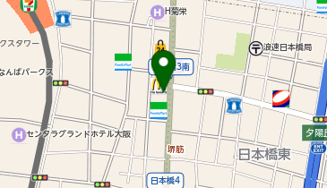 外貨両替機 SMART EXCHANGE 信長書店 日本橋の地図画像