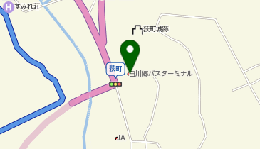 外貨両替機 SMART EXCHANGE 白川郷観光案内所の地図画像